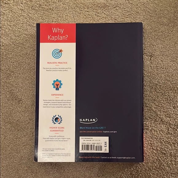 Kaplan GRE Math Workbook - Picture 2 of 2